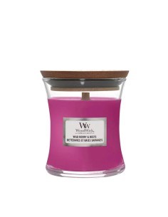 Vonná sviečka WoodWick Lesné plody a repa stredná 275 g